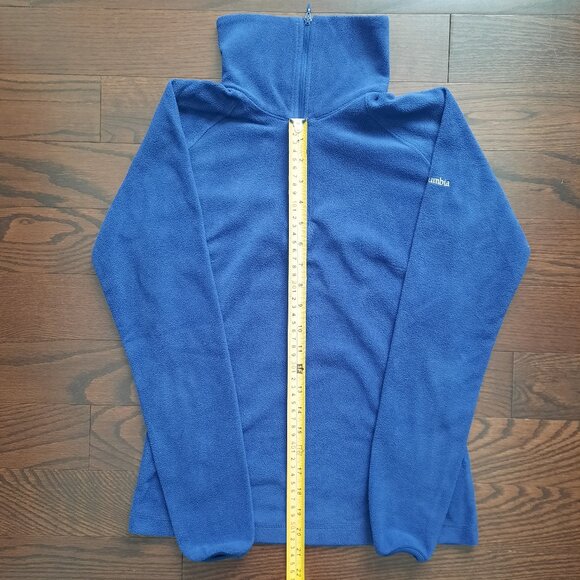 Blue Columbia lightweight fleece pullover XS - Picture 3 of 12